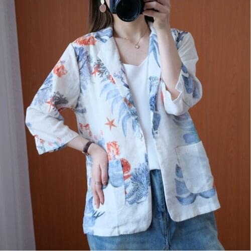 Yeqedu Women's Blazers With Short Sleeves