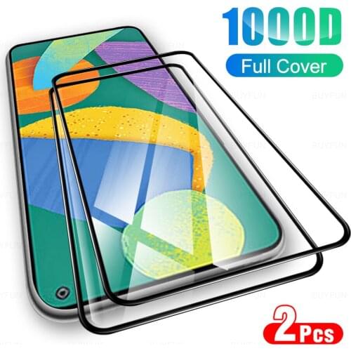 2Pcs Full Cover Tempered Glass For Samsung Galaxy F52 5G Glasses Protective Glas For Samsong Sansung F 52 6.6" Protection Film