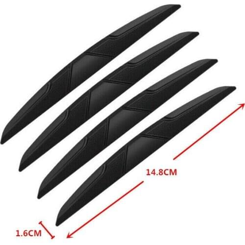 4x Universal Car Door Edge Guard Bumper Anti-Scratch Protector Strip Accessories Car Door Protection Strip