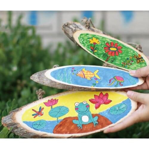 Large Oval Natural Wood Log Slice Tree Bark Slices Decorative Wedding Sign Plaque RUSTIC Handing Decorations DIY Pyrography Art