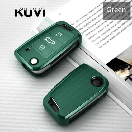 Car Key Case Cover Key Bag For Volkswagen VW Golf 7 3 4 5 6 6r mk7 Skoda Octavia A7 polo 9n mk4 passat b5 b6 b7 b8 bora Tiguan