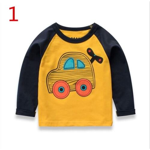 Children girl boys Spring & Atumn T-shirt Infantil Baby Boys Hoodies Sweatshirt Childrens Pullover Outerwear Tops
