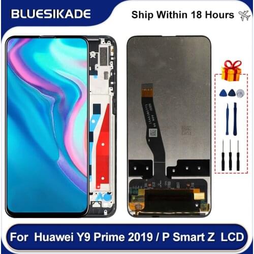 6.59" For Huawei P Smart Z LCD Display Touch Screen Digitizer Assembly For Huawei Y9 Prime 2019 LCD STK-LX1 Replacement Parts