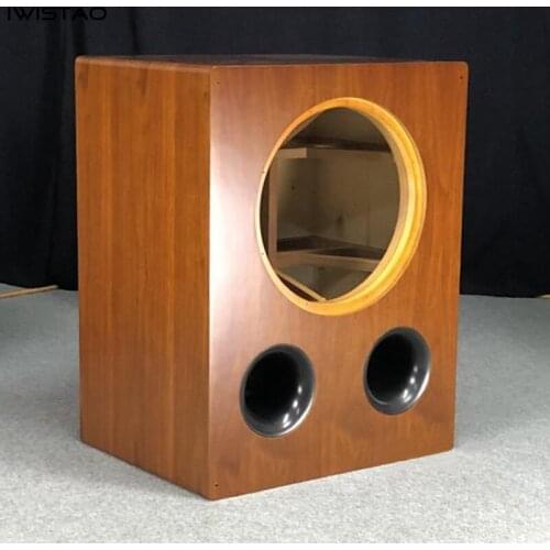 IWISTAO HIFI Woofer Honeycomb Labyrinth Empty Speaker Cabinet 1 pc 12 Inch Birch Multi-Layer Board 25mm for Tube Amp DIY