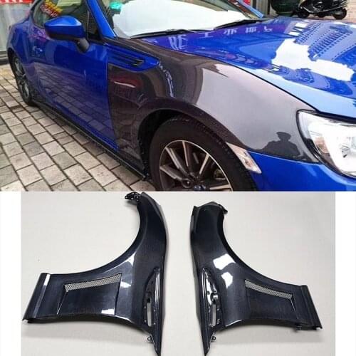 Fenders Fit for Subaru BRZ Toyota FT86 GT86 carbon fiber front bumper side Fenders 2013 2014 2015 2016 2017