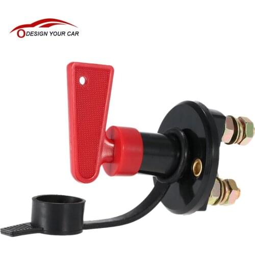 Disconnect Cut Off Rotary Switches Car Truck Vehicle Battery Brass Terminals