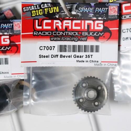 LC RACING PTG-2 RC Car spare parts steel diff Bevel gear 35T C7007