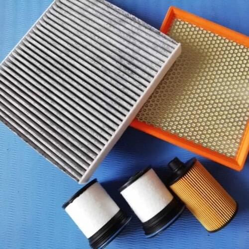 Oil Filter Air Filter Pollen Filter Fuel Filter for Jeep Grand Cherokee IV 3.0 CRD