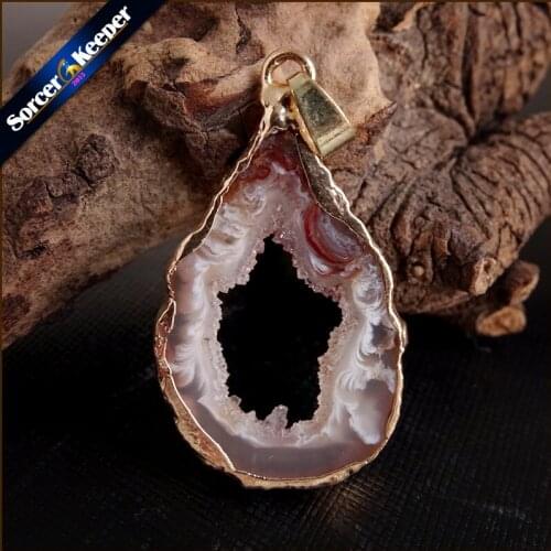 Natural Stone Polished Agates Geode Quartz Crystal Cluster Druzy Drusy Elestial Skeletal Agates Specimen Fit Jewelry Making Y518