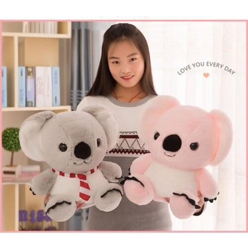 New arrival large 50cm cartoon koala plush toy soft throw pillow Christmas gift b0567