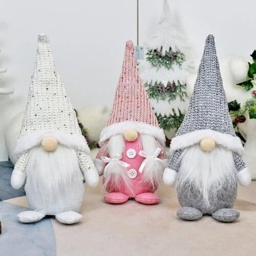 New Year 2021 Christmas Faceless Doll Merry Christmas Decorations For Home Cristmas Ornament Xmas Navidad Natal