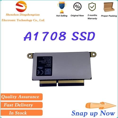 Original A1708 128G 256G 500G 1Tb hard disk Solid State Drives SSD for MacBook Pro 13" Retina Late 2016 2017 A1708