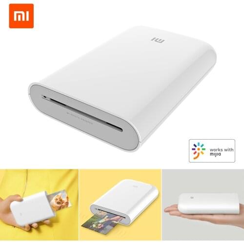 Xiaomi Zink Portable Photo Pocket Printer AR Printer 400dpi With DIY Share 500mAh Mini Picture Printer
