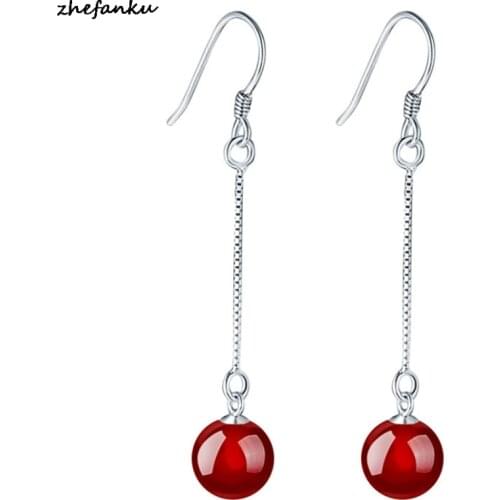JoJos Bizarre Adventure Cosplay Earrings Kakyoin Noriaki Cherry Drop Earrings for Women Men 1:1 Custom Ear Clip Jewelry