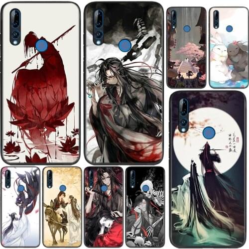 Silicone Cover Mo Dao Zu Shi For Huawei Honor 9 9X 9N 8S 8C 8X 8A V9 8 7S 7A 7C Pro lite Prime Play 3E Phone Case