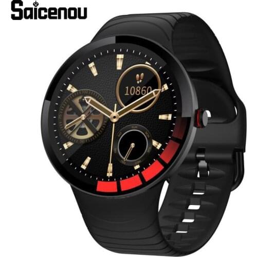 Saicenou E3 Men Sports Smart Watch IP68 Waterproof Full Touch Screen Silicone Strap Smart Watches for Android IOS Phone
