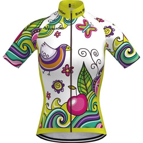 SPTGRVO LairschDan 2019 Cycling Clothing Short Sleeve Road Bike Cycle MTB Uniform Bike Racing Jersey Camisa Ciclismo Feminina