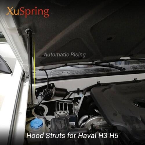 Car Hood Strut Bars Spring Rod No Drilling/Welding Accessories Styling For Great Wall Haval H3 H5 2005 -2016