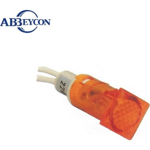 ZS93 12.5mm high light plastic 220v pilot light neon signal indicator light 12 volt