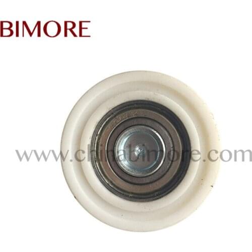 70PCS formator Elevator eccentric roller Lift door hanger roller use for Formator OD: 48mm H: 14mm Bearing 6002