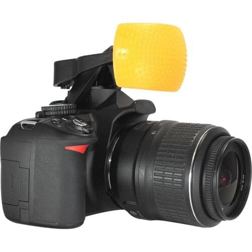 3 Colors 3 in 1 Pop-Up Camera Flash Diffuser Cover For Canon Nikon Pentax Kodak DSLR SLR Camera