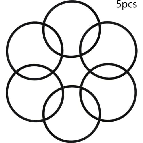 5PCS Black Nitrile Rubber Oil Sealing 1.5/5.7mm Thickness ID 58.6-133.6mm NBR O Rings Gaskets Washers OD 67/80/85/70/80/145mm