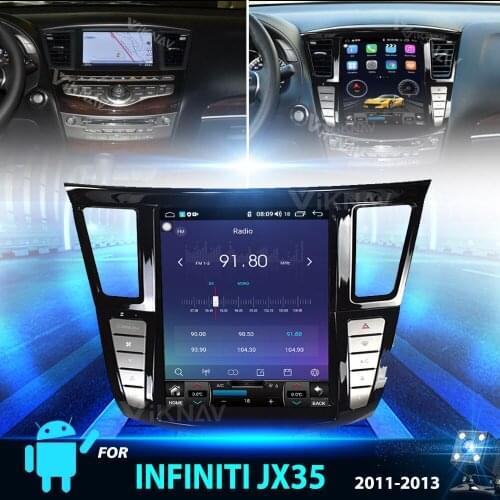 Car stereo autoradio Tesla style 2 din Android For Infiniti JX35 2011-2013 car radio multimedia player GPS navi DVD player