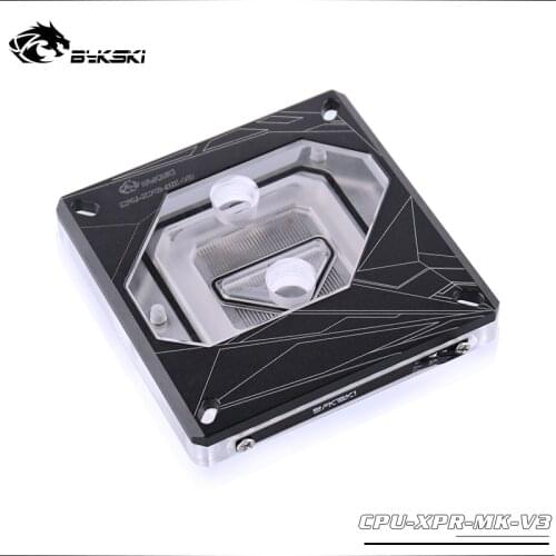 Bykski CPU Water Block for INTEL I7 115x LAG 1156/1155/1151/1150/2011/2066/1366 Support 3PIN 5V A-RGB/4PIN 12V RGB LED Lingt
