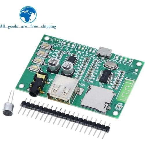 BT201 Dual Mode 5.0 Bluetooth Lossless Audio Power Amplifier Board Module Tf Card U Disk Ble Spp Serial Port Transparent Trans