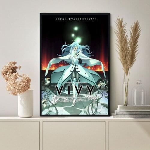 Vivy- Fluorite Eye’s Song Anime Movie Poster Canvas Print Art Wall Painting Home Decoration Gift
