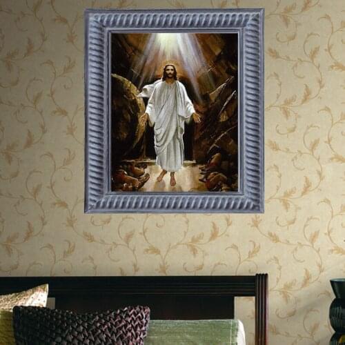 Golden Panno DIY Diamond Painting Religious of the Virgin Mosaic Diamond Embroidery Painting square Rhinestone Needlework Kit 09