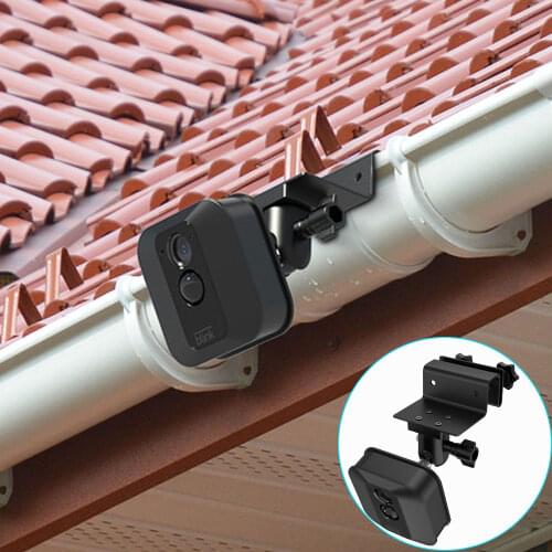 Blink XT Gutter Mount,Metal Anti-theft Gutter Mount Bracket for Blink XT Security Camera Outdoor Swivel Adjustable Holder