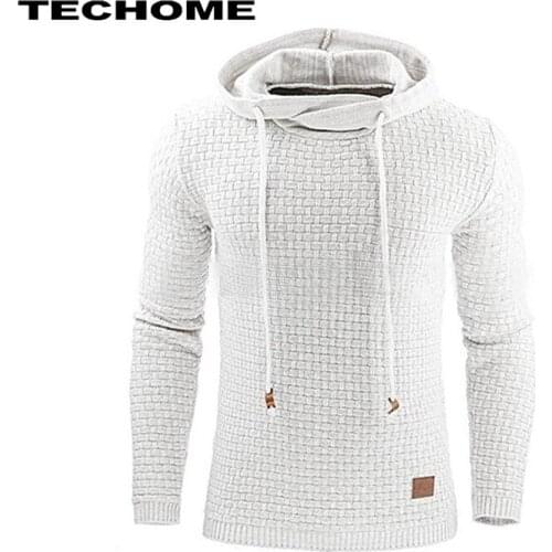 Casual Hoodies Brand Men Solid Color Hooded Sweatshirt Male Hoody Hip Hop Autumn Spring Hoodie Mens Pullover Plus Size 4XL