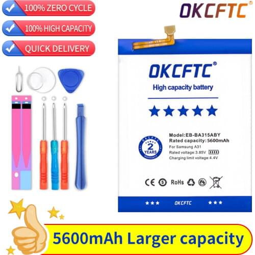 OKCFTC Samsung Galaxy A31 Batteries