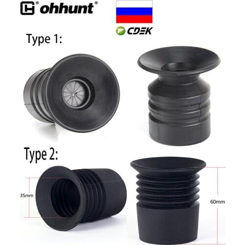 SHIP FROM Russia ohhunt Rubber Scalability Sight Eyeguard Night Vision Recoil Eye Protector Eyeshade Optics Gated Eyecup