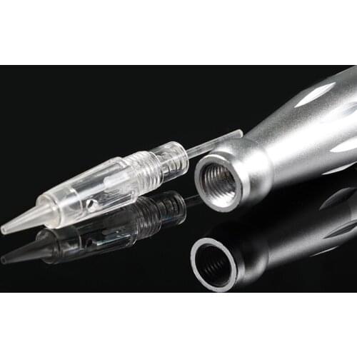 50pcs 1D 1P 2P 3P 5P 3FP 5FP 7FP Tattoo Cartridge Needle for Eyebrow Lip Liner Permanent Makeup Microgigmentation Machine-C0
