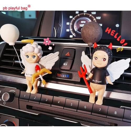 PB Playful Bag Sonny Angel Car Air-Conditioning Outlet Decoration Interior Cute Ornaments Creative Toy Birthday Gift HG116