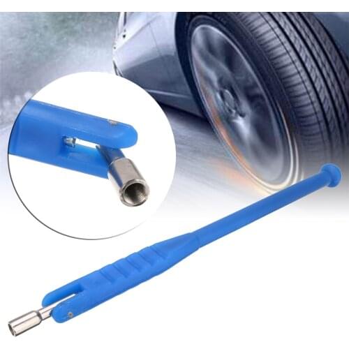 1pc 280x20x15mm Blue Car Tire Tyre Valve Stem Puller Core Remover Repair Install Tool for Car Wheel Tire Parts