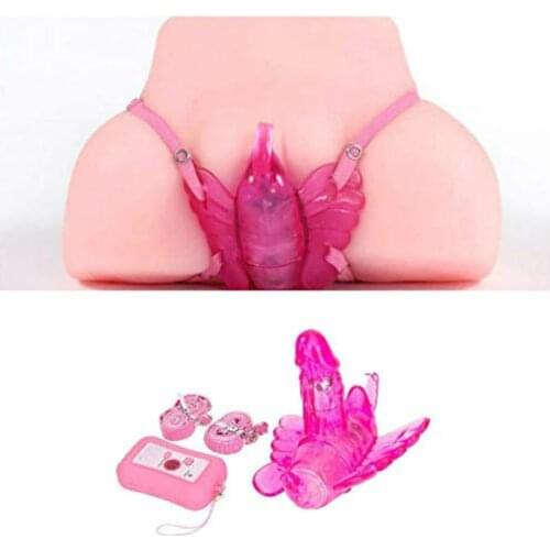 Wireless Remote Control Silicone Vibrator Butterfly Clit Massage Smart Vibrating Clitoris Vaginal Stimulation Women Sex Toy