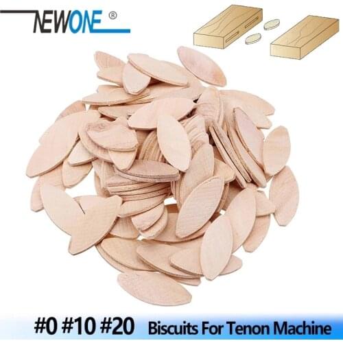 Newone #0/#10/#20 Woodworking biscuits household connecting board for tenoning machine joinery craft supplies 100 pieces