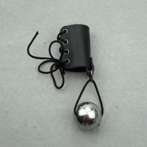 Mens Heavy Metal Ball Penis Enlargement Stretcher Exercises Penis Growth Use Weight Extender Cock Ring Men 18 Sex Shop Toy