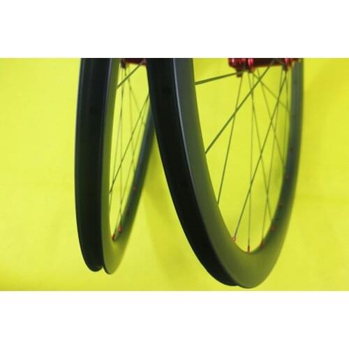 SPEEDSAFE 45mm clincher road MTB XC AM disc cyclocross CX bike carbon wheelset 45C 24 holes 100x15mm/135x12mm dick racing wheels