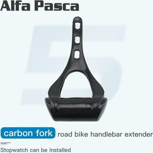 RXL SL NO LOGO Full Carbon Fiber Bicycle Handlebar Speedometer Stents Bike Stopwatch seat computer support/Computer Holder