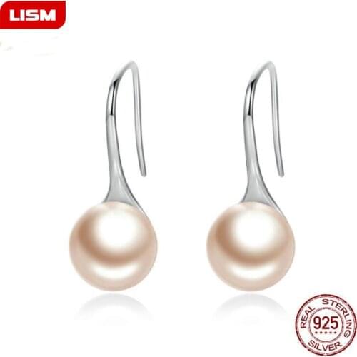 AAAA High Quality Pearl Earrings High Luster Pearl Jewelry Classic 925 silver Earrings for Women Party Wedding Earrings