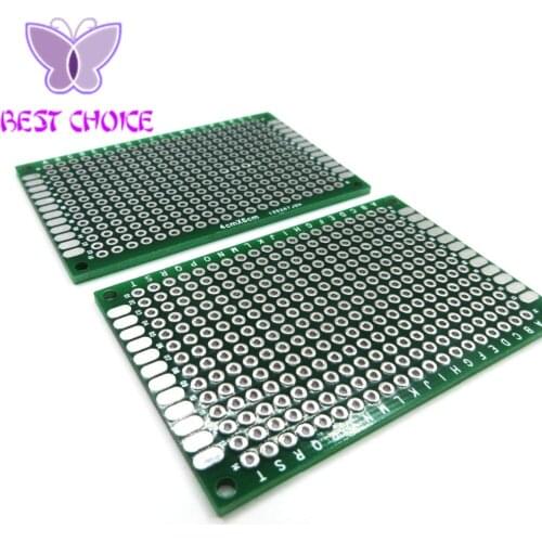 1PCS Double side Prototype PCB Tinned Universal board 4x6 4*6cm