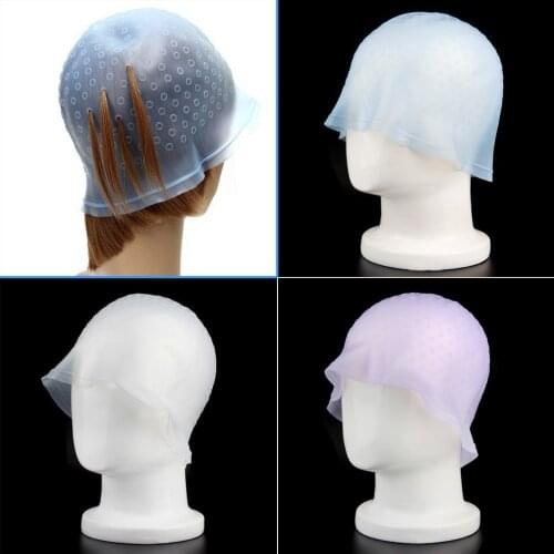 1pc High Quality Pro Reusable Hair Colouring Highlighting Dye Cap Hook Frosting Tipping Hair Color Styling Tools