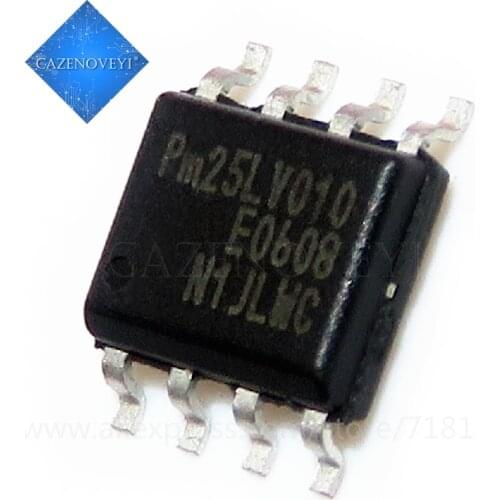 10pcs/lot PM25LV010 25LV010 SOP-8 In Stock
