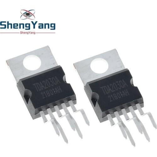 10pcs TDA2030 TO220-5 TDA2030A TO-220 linear audio amplifier short-circuit and thermal protection IC