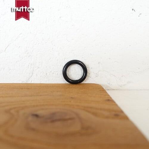 50pcs/lot Metal buckle for bag cat dog leash 15mm webbing o ring for backpack keychain diy accessory durable hardness 4 colours