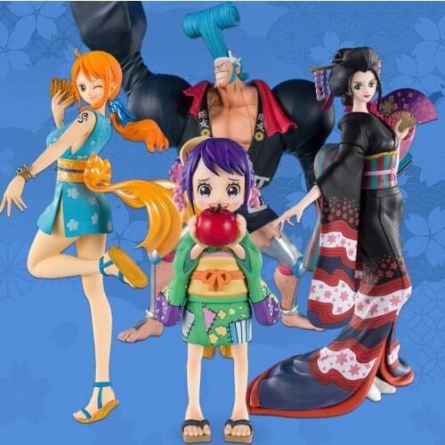 Bandai Zero One Piece Kazunori Luffy Sauron Nami Chopper Sanji Robin Brook O-Tama Frankie Kimono Scenery